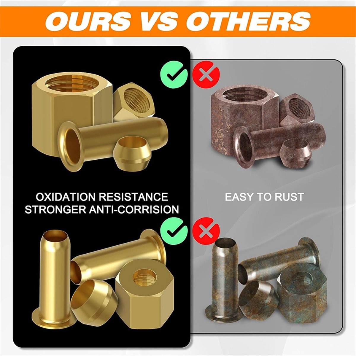 Kit Assortito di Raccordi a Co - Compression Fitting Brass recensione e prezzo