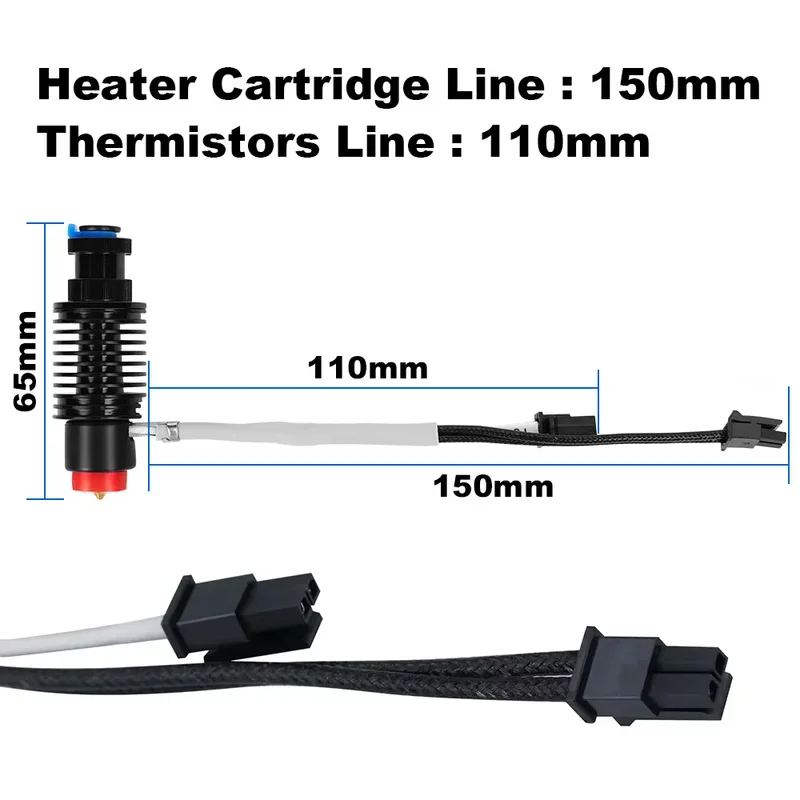 Kit Hotend in Ceramica E3D Rev - Creality Printer K1 recensione e prezzo