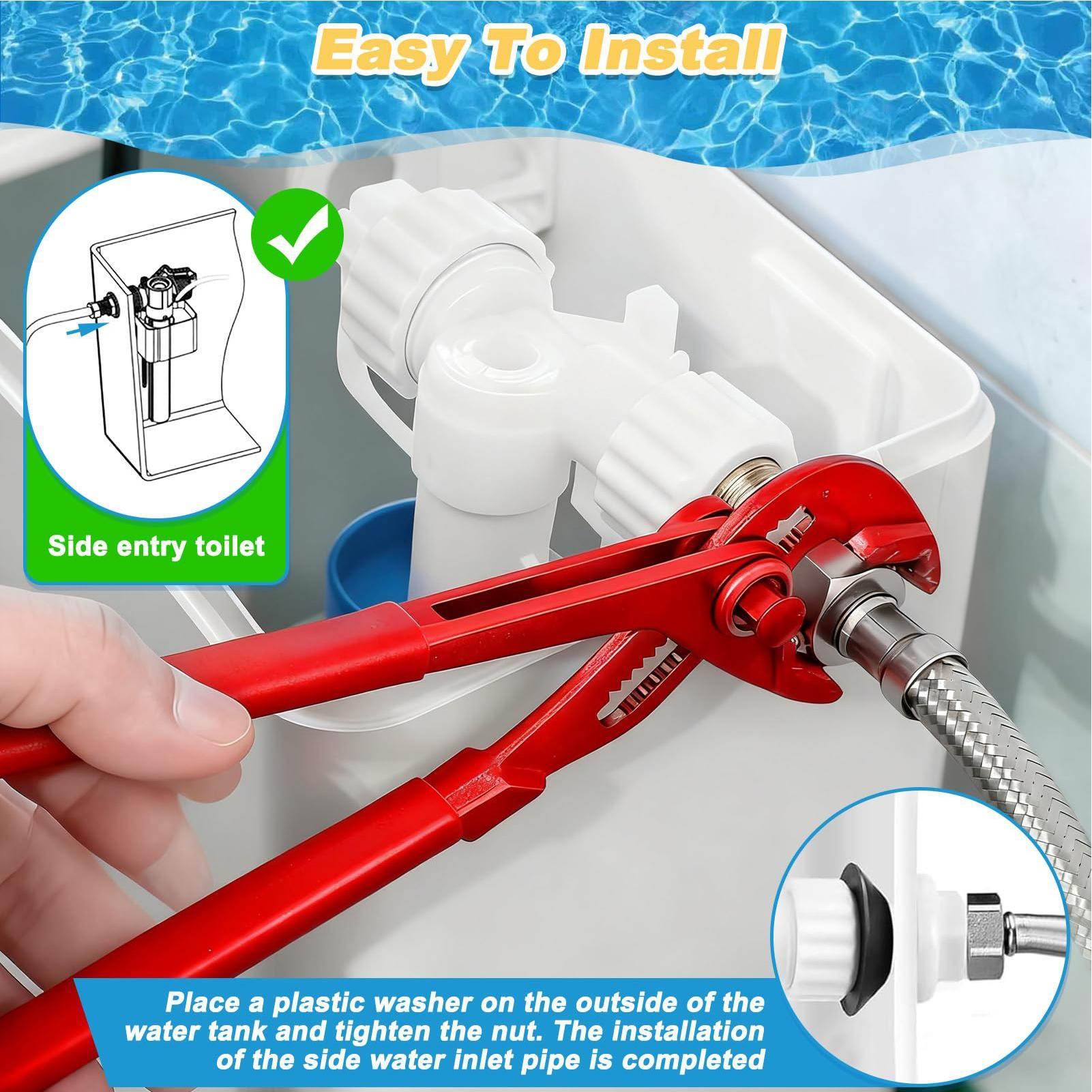 Valvola di scarico WC a tenuta - Toilet Fill Valve recensione e prezzo